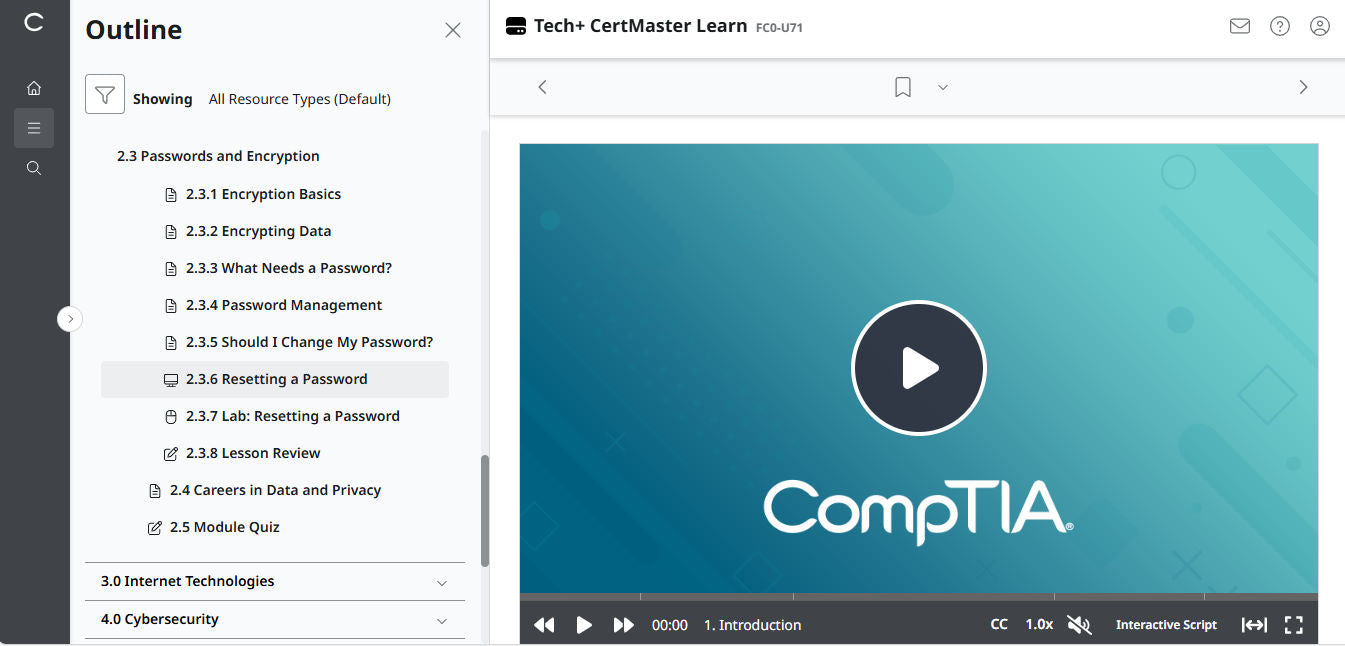 CompTIA CertMaster Labs für Security+ (SY0-701) – Einzellizenz (25 % Rabatt)