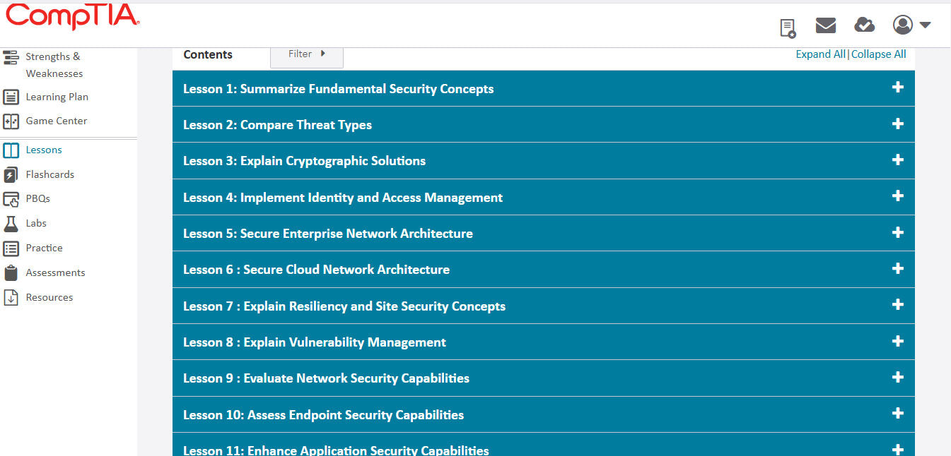 CompTIA CertMaster Labs für Security+ (SY0-701) – Einzellizenz (25 % Rabatt)