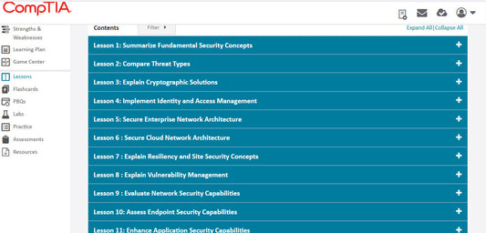 CompTIA CertMaster Labs für Security+ (SY0-701) – Einzellizenz (25 % Rabatt)